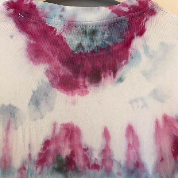 Asos T-Shirt Muscle Fit Tie Dye Custom New - Picture 8 of 15